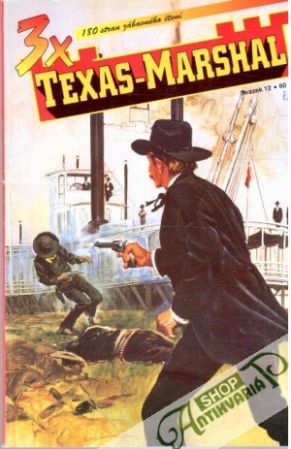 Obal knihy 3x Texas - Marshal