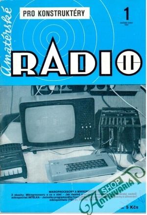 Obal knihy Amatérské radio 1/1983