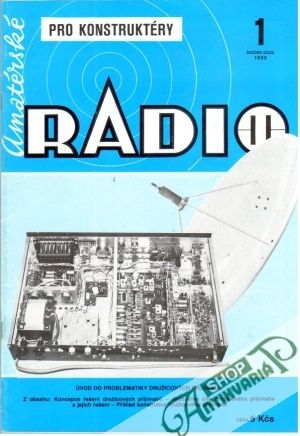 Obal knihy Amatérské radio 1/1990