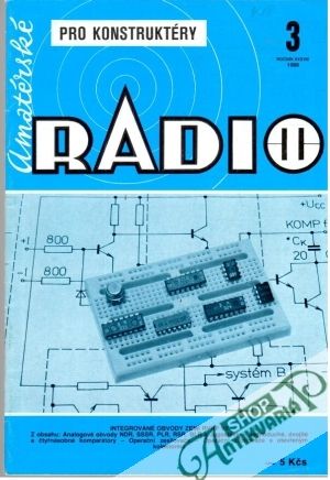 Obal knihy Amatérské radio 3/1989
