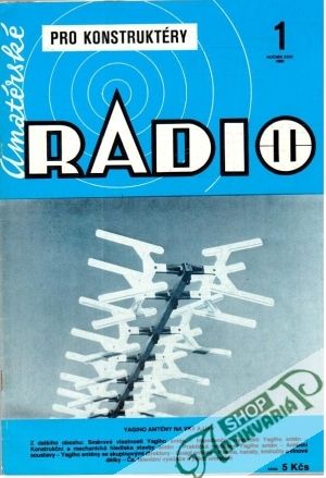 Obal knihy Amatérské radio 1/1982