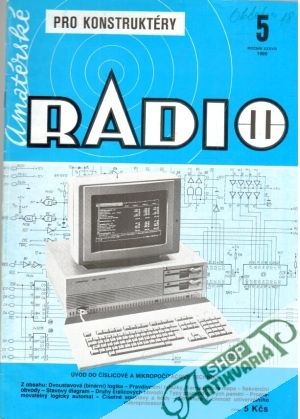 Obal knihy Amatérské radio 5/1989