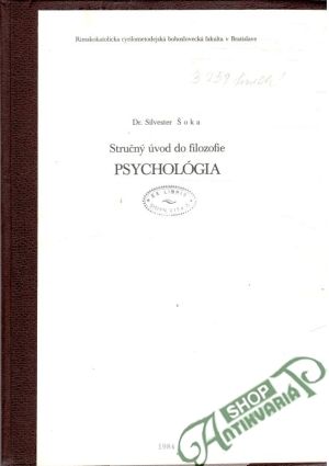 Obal knihy Stručný úvod do filozofie PSYCHOLÓGIA 