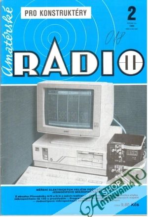 Obal knihy Amatérské radio 2/1992