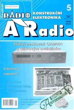 Obal knihy Amatérské radio 5/2000