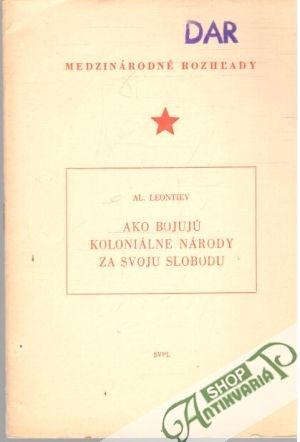 Obal knihy Ako bojujú koloniálne národy za svoju slobodu