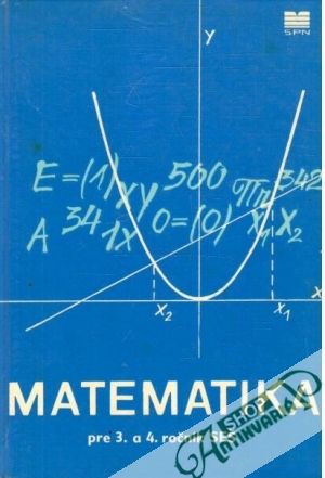 Obal knihy Matematika pre 3. a 4. ročník SEŠ