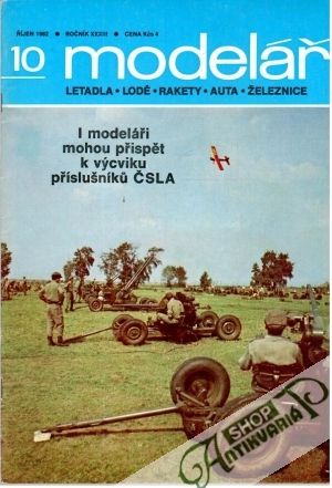 Obal knihy Modelář 10/1982