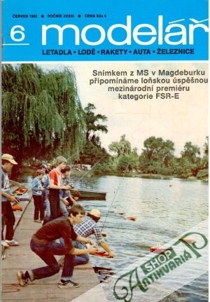 Obal knihy Modelář 6/1982