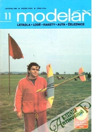 Obal knihy Modelář 11/1988