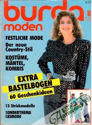 Obal knihy Burda Moden 11/1986