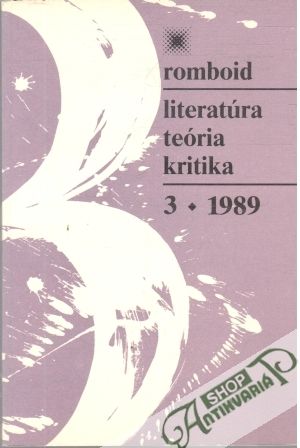 Romboid 3/1989 - Kolektív autorov