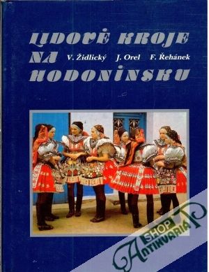 Obal knihy Lidové kroje na Hodoninsku