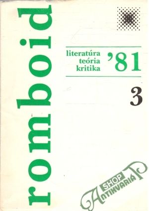 Obal knihy Romboid 3/1981