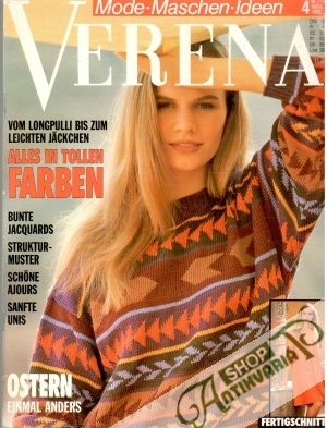 Obal knihy Verena 4/1992