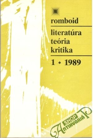 Romboid 1/1989 - Kolektív autorov