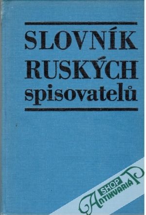 Obal knihy Slovník ruských spisovatelů