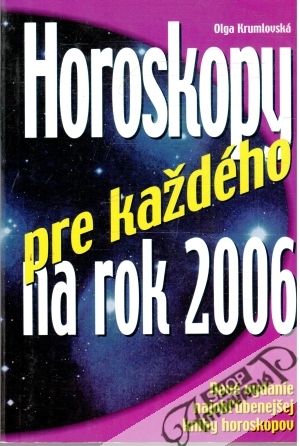 Obal knihy Horoskopy pre každého na rok 2006
