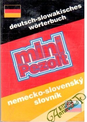 Obal knihy Mini Pezolt - Nemecko-slovenský slovník