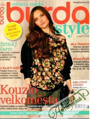 Obal knihy Burda style 9/2014