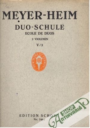 Obal knihy MeyerHeim Duo-Schulle 