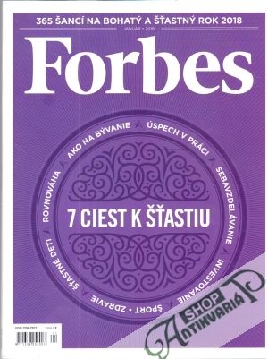 Obal knihy Forbes - január 2018