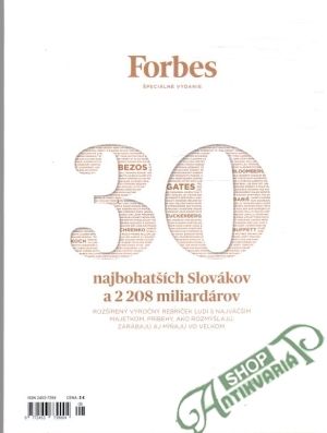 Obal knihy Forbes špeciálne vydanie 2017