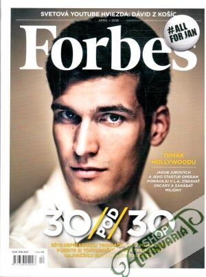 Obal knihy Forbes - apríl 2018