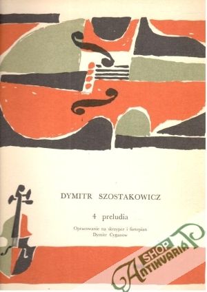 Obal knihy Dymitr Szostakowicz 4 Preludia