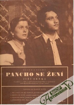 Obal knihy Písné z filmu Pancho se žení