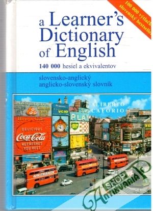 Obal knihy A Learner's Dictionary of English