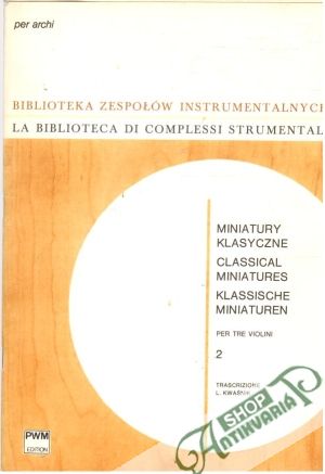 Obal knihy Miniatury klasyczne 2 - Kwasnik L.