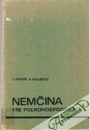 Obal knihy Nemčina pre poľnohospodárov