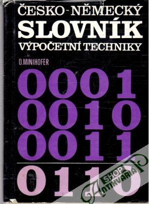 Obal knihy Česko - německý slovník výpočetní techniky