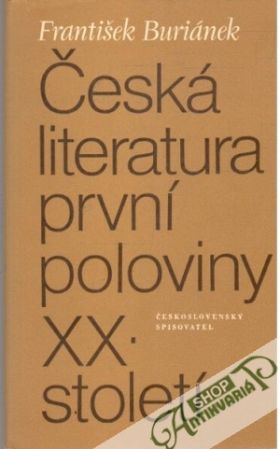 Obal knihy Česká literatura první poloviny XX. století