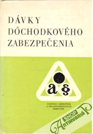 Obal knihy Dávky dôchodkového  zabezpečenia