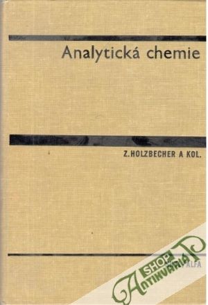 Obal knihy Analytická chemie