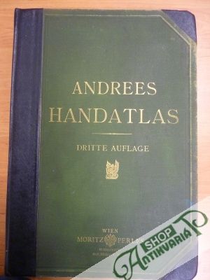 Obal knihy Andrees allgemeiner Handatlas