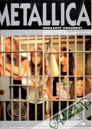 Obal knihy Metallica - obrazový dokument