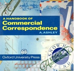 Obal knihy A handbook of commercial correspondence