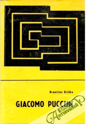 Obal knihy Giacomo Puccini