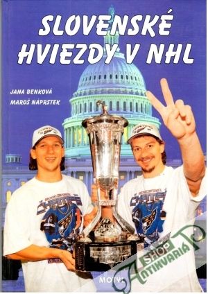 Obal knihy Slovenské hviezdy v NHL