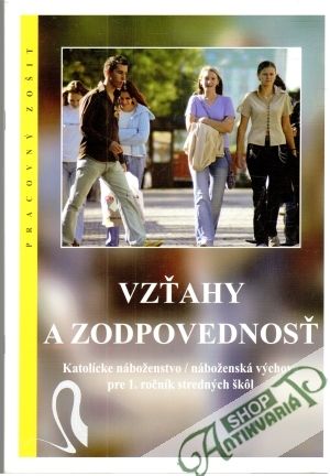 Obal knihy Vzťahy a zodpovednosť - pracovný zošit