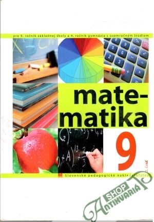 Obal knihy Matematika 9. - 2. časť