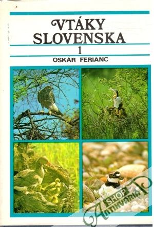 Obal knihy Vtáky Slovenska 1.