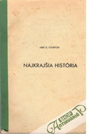 Obal knihy Najkrajšia história