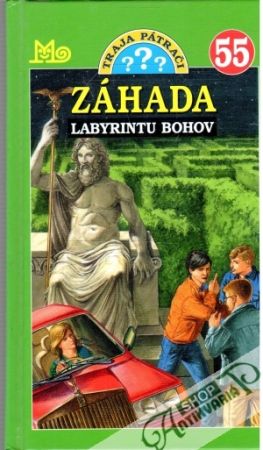 Obal knihy Traja pátrači 55. - Záhada labyrintu Bohov