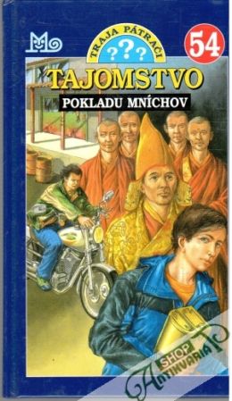 Obal knihy Traja pátrači 54. - Tajomstvo pokladu mníchov