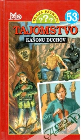 Obal knihy Traja pátrači 53. - Tajomstvo kaňonu duchov