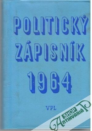 Obal knihy Politický zápisník 1964